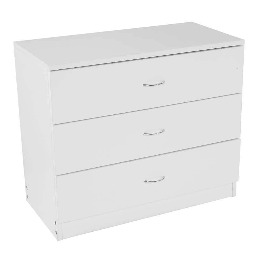 Modern Simple 3Drawer Dresser White