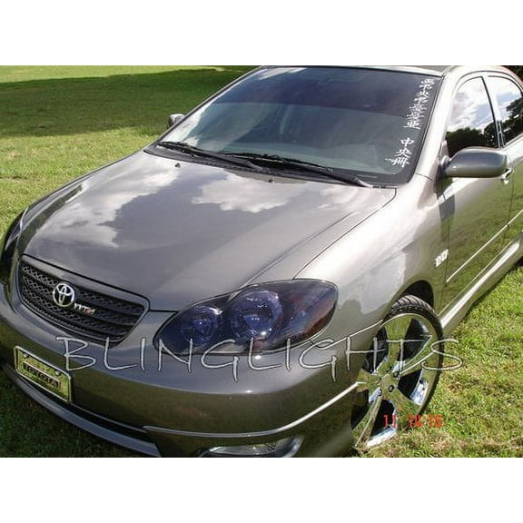 Tint Protection Film for Smoked Headlamps Headlights Head Lamps Lights Overlays For Toyota Corolla