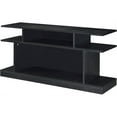 thumbnail image 1 of ACME Sollix Wooden Sofa Table with Multiple Storage Compartments in Black, 1 of 7