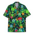 thumbnail image 3 of Camisa hawaiana con estampado 3D de mono y orangután para hombre, camisas de vacaciones de verano, camisas de manga corta con botones para la calle, la playa, el surf, Aloha, 3 of 5