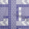 thumbnail image 1 of oneOone Cotton Cambric Violet Fabric Block Fabric For Sewing Printed Craft Fabric By The Yard 56 Inch Wide, 1 of 6