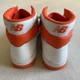 thumbnail image 3 of New Balance 480 Men Size 11 High Top Sneaker Orange White, 3 of 5
