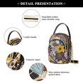 thumbnail image 4 of FORMRS Crossbody Bag for Women Shoulder Cell Phone Purse with Zipper, Colorful Flowers, 4 of 7