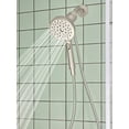 thumbnail image 4 of MOEN Verso 8-Spray Patterns 2.5 GPM 5 in. Wall Mount Handheld Shower Head with Infiniti Dial in Spot Resist Brushed Nickel, 4 of 9