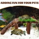 thumbnail image 2 of Plataforma para tomar el sol en acuario para tortugas, rampa para reptiles, rocalla para acuario de tortugas, decoración de paisaje, 2 of 7