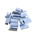 thumbnail image 1 of FixtureDisplays® Joints Ouverts (à Encliqueter) pour Largeur de Sangle de 1/2 Pouces en Acier Poly (Lot de 100) – Puissance de Maintien Supérieure – Clips Métalliques Robustes pour Sécuriser les Emballages Lourds et les Bandes de Palette 14435, 1 of 8