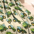 thumbnail image 3 of Cartoon Tractors Harvesters Beige Pattern Blanket,Comfortable Soft Flannel Throw Blanket,All Season,Warm Lightweight Blankets for Sofa Bed Couch Living Room Chair,30"x40", 3 of 4