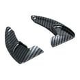 thumbnail image 2 of 1 Pair Steering Wheel Shift Paddle Extensions for 2015-2021 Dodge Charger Challenger Durango/For Jeep Cherokee 2019-2021/For Chrysler 300 300S 2015-2021, Carbon Fiber Style, 2 of 4