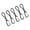 Black, variant on 5pcs Tent Fixing Bungee Cord Versatile Elastics Rope Strong Load Bearing Hook with Quickly Attach Carabiner Clip