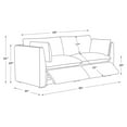 thumbnail image 7 of CHITA Power Reclining Sectional Sofa Couch, 7 of 7