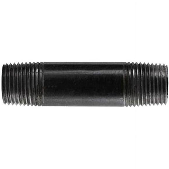 Conector para manguera LDR Industries Nipple, negro, 3/8 pulgadas x 11 cm