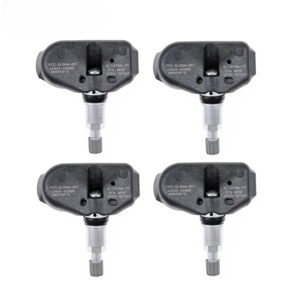 4pcs 52933-3E000 52933-1F000 Tire Pressure Monitoring Sensor For Kia Amanti Sorento Sportage Hyundai Accent Sonata Tucson TPMS 315MHz