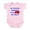 Petal Pink, variant on CafePress - Big Sister Superhero Infant Bodysuit - Baby Light Bodysuit, Size Newborn - 24 Months