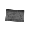 thumbnail image 4 of veasfak Coffee Grind Measuring Ruler Coffee Bean Grind Measuring Accessories for Bar Card Black, 4 of 9
