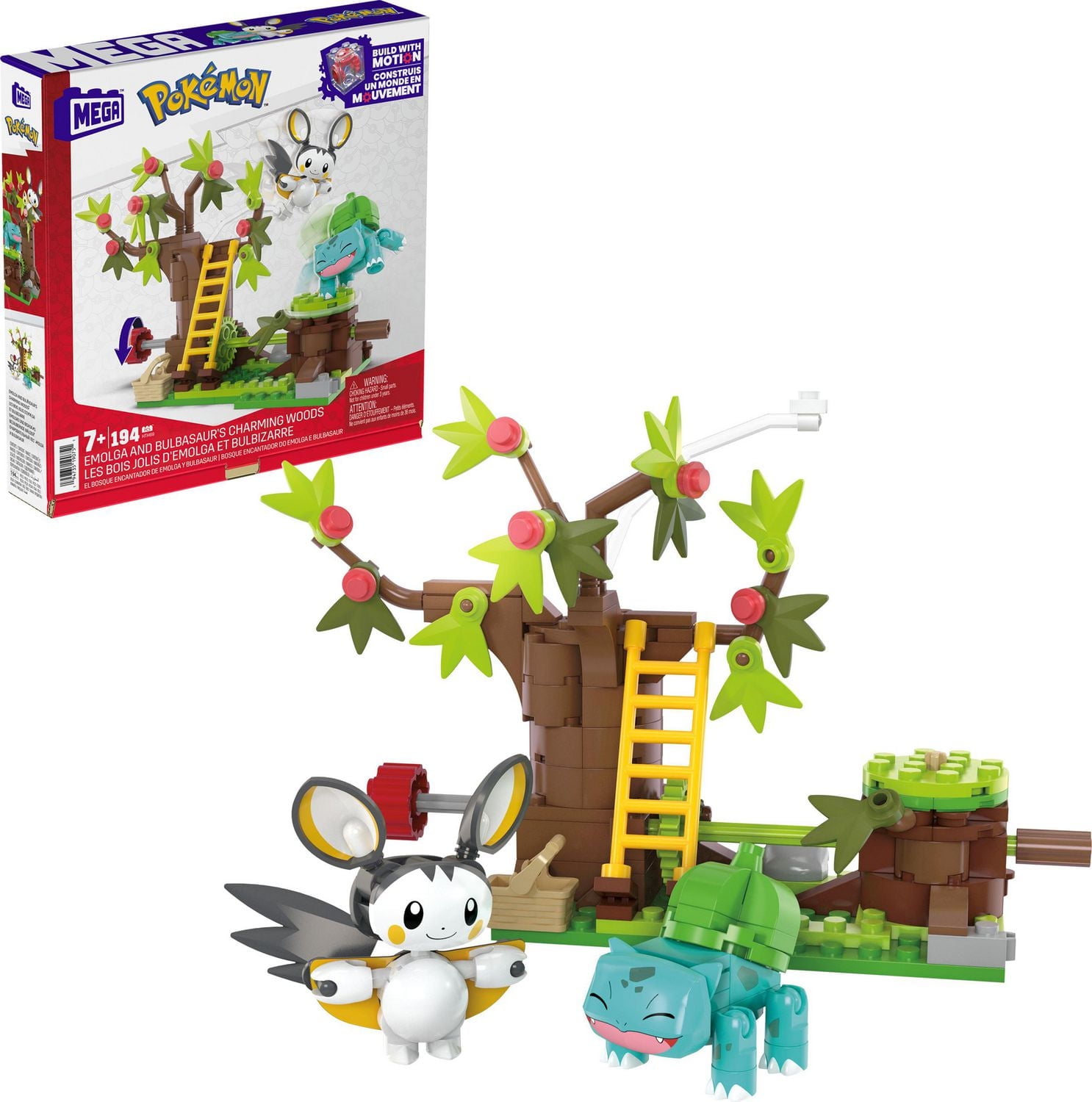 MEGA Pokémon Coffret Les Bois Jolis d’Emolga et Bulbizarre