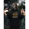 thumbnail image 2 of Fall Is My Favorite Season Hoodie Women -Image by Shutterstock, Female Small, 2 of 4