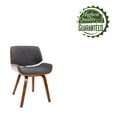 thumbnail image 6 of Porthos Home Kemi Dining Chair, Fabric Upholstery, Bentwood Legs, 6 of 6