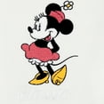 thumbnail image 4 of Mickey & Minnie Mouse Girls Sweatshirt -Jumbo Print, Chenille Patch & Embroidery Minnie Mouse Pullover- Sizes 4-16 Winter White, 4 of 5