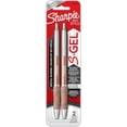 thumbnail image 1 of czcpp-S-Gel, Gel Pens, Sleek Metal Barrel, Champagne Body, Medium Point (0.7 mm), Black Ink, 2 Count, 1 of 4