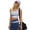 Light Blue, variant on Uobin Women 2 Pieces Yoga Set Sexy Color Block Crop Tank Tops And High Waist Shorts Casual Activewear Outfits