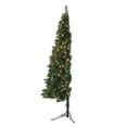 thumbnail image 1 of Home Heritage Half Pine 5' Pre-Lit Artificial Christmas Tree, 100 White LED, 1 of 10