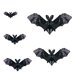 thumbnail image 4 of Murciélago luminoso para decoración de Halloween, murciélago colgante de simulación aterradora para exteriores, césped, negro, 5/20 piezas, 4 of 4
