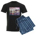 thumbnail image 6 of CafePress - Landscape, Colorful Art! Pajamas - Men's Dark Loose Fit Cotton Pajama Set, 6 of 7