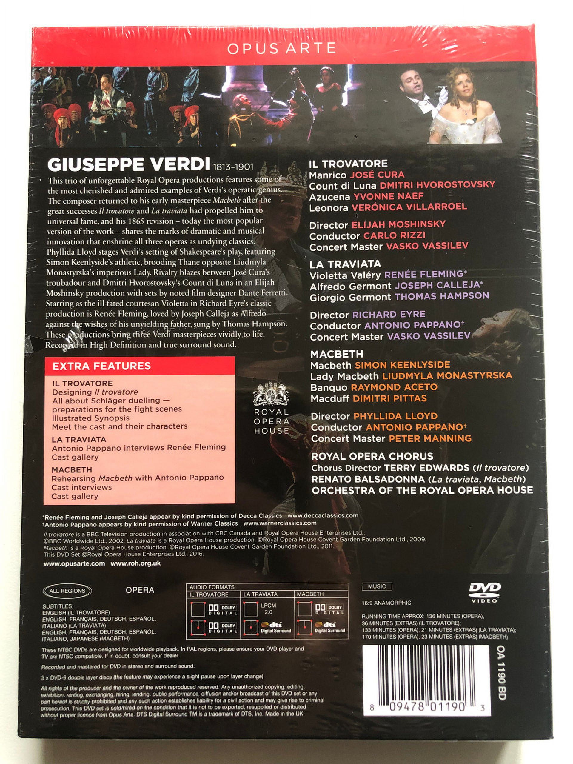 【メーカー包装済】 / Traviata La / Trovatore Il Verdi: Macbeth BBC (DVD), その他