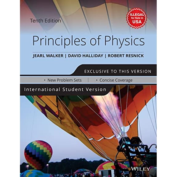 Pre-Owned Principles of Physics, 10th Ed (Paperback) 8126552565 9788126552566