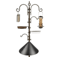 thumbnail image 1 of Urban Deco Mangeoires pour Oiseaux Station d'Alimentation Kit d'Alimentation pour Oiseaux Poteau d'Alimentation pour Oiseaux Mangeoire pour Oiseaux Sauvages Kit Suspendu avec Garde-Écureuil, 1 of 7