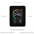thumbnail image 2 of Detector de dióxido de carbono 3 en 1 2 uds Monitor de calidad del aire Analizador de aire de temperatura y humedad para CO2 Medidor de CO2 digital para oficina en casa Irfora Analizador de aire, 2 of 7