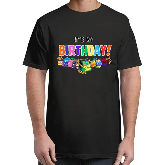 blox fruit birthday party It's My Birthday T-Shirt Hot Unisex S-4XL