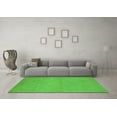 thumbnail image 3 of Ahgly Company Indoor Square Oriental Green Industrial Area Rugs, 5' Square, 3 of 4