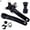 Black, variant on SPRING PARK Durable Ultralight Bicycle Crank Set Aluminum Alloy IXF Crank Arm MTB/Road Bike Crankset Cycling Accessories Part