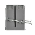 thumbnail image 4 of Maxxima 1 Gang 18 cu. in. PVC New Construction Electrical Switch and Outlet Junction Box, ETL Listed, Gray (10 Pack), 4 of 10
