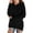 Black, variant on Teen Girls Fuzzy Hoodies Cute Sherpa Plush Pullover Hooded Sweatshirts Kids Plain Soft Fleece Winter Sweater Outwear (White, 15-16 Years)
