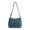 Blue, variant on Crossbody Bags for Women Soft Leather Purses and Handbags Multi Pocket Large Capacity Casual Shoulder Bag Handbag for Travel Work, Gifts for Female, Mother (Black)