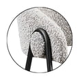 thumbnail image 2 of SILLA OCASIONAL ÉLORA TELA GRIS PATA NEGRA, 2 of 3