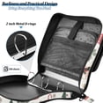 thumbnail image 4 of FORMRS Zipper Binder with Shoulder Strap 2-inch Ring 500 Sheet Capacity File Bag, Christmas Cups, 4 of 5