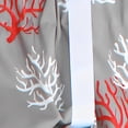 thumbnail image 4 of RLF Home Sea Coral Suspender Window Treatment Valance 3" Rod Pocket 50" x 16" Salmon Red, 4 of 4