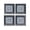 Black, variant on 4PCS Direction Keycaps Set EMA Height Backlight Through Keycaps Replaces for Mechanical Keyboards