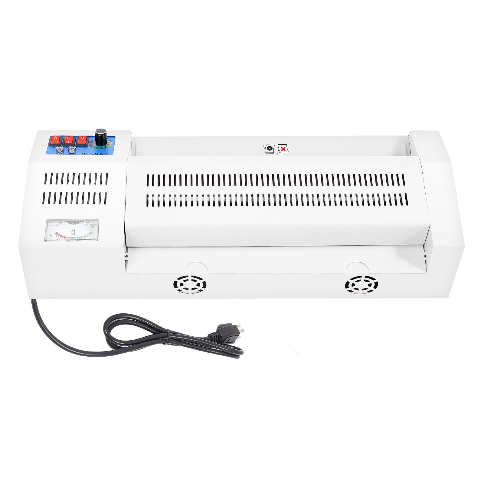13" Laminating Machine A3 A4 Thermal Laminator Machine 4 Roller Hot Cold Film