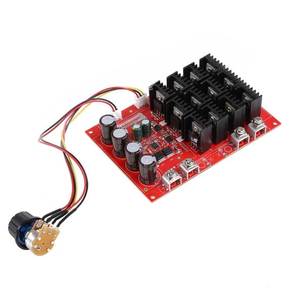 WE-POLUJ for DC 10-50V 60A Motor Speed Control PWM HHO RC Controller 3000W MAX 12V 24V 48
