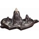 thumbnail image 1 of Backflow Incense Burner, Mountain Waterfall Incense Burner, Handmade Ceramic Home Decor, Retro Style, Suitable for Home Office Yoga Aromatherapy Decor, 1 of 4
