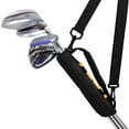 thumbnail image 5 of Splihome Portable Golf Club Bag Nylon Mini Club Bag Holding 4-6 Clubs and 4 Golf Tees，Black, 5 of 6
