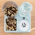 thumbnail image 4 of Hukai Pet Automatic Waterer Cat Feeder Food Container Bowl Water Fountain 2 in 1 Pet Large Dog, 4 of 7
