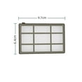 thumbnail image 2 of 2pcs Cleaner Hepa Filters For Proscenic 800t 820s 820t 830t Parts, 2 of 5