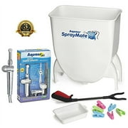 Aquaus SprayMate & Aquaus 360 Premium Diaper Sprayer for Toilet Bundle