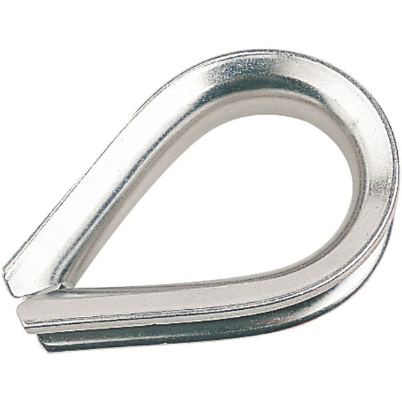 Sea-Dog Line 170020 Heavy Duty 3/4" Diameter Thimble, Stamped 304 Stainless Steel