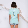 thumbnail image 5 of Salty Crew Women's Tailed Boyfriend Relaxed Fit Premium Tee T-Shirt (X-Small, Sea Foam), 5 of 5
